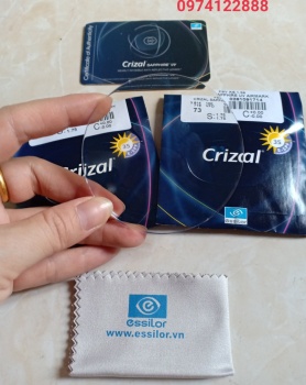 Mắt kính Essilor Crizal Sapphire Blue UV